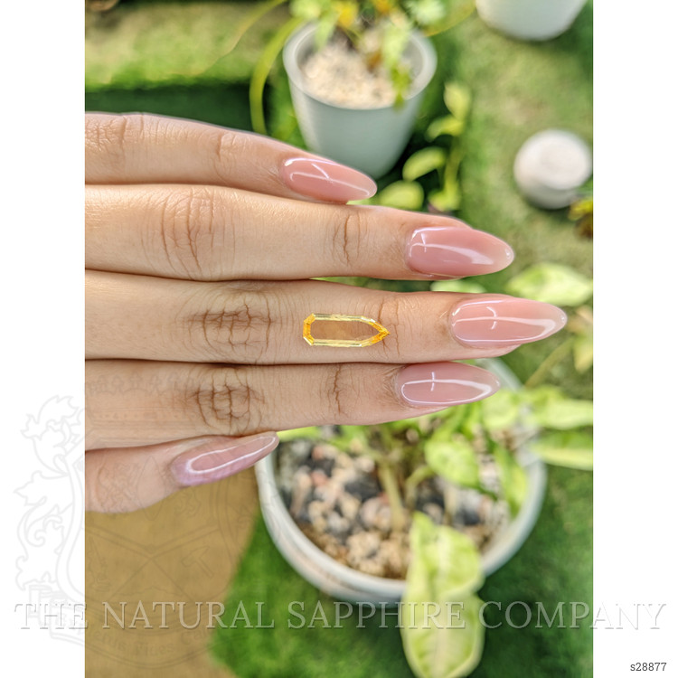 1.88 Ct. Yellow Sapphire from Ceylon (Sri Lanka)