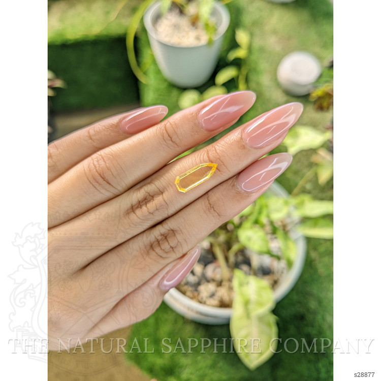 1.88 Ct. Yellow Sapphire from Ceylon (Sri Lanka)