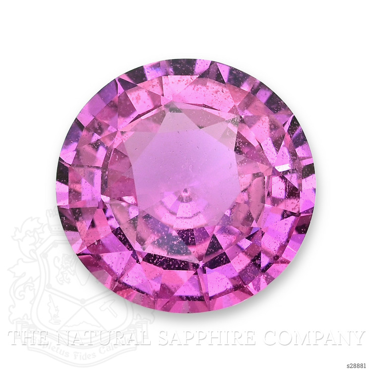 2.53 Ct. Purplish Pink Sapphire from Ceylon (Sri Lanka)