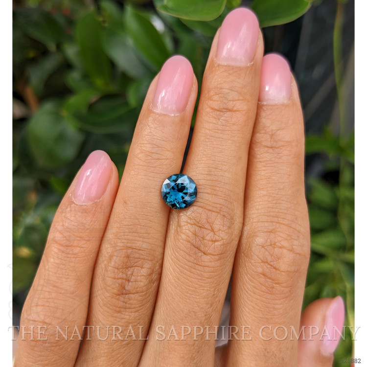 2.12 Ct. Bluish Green Sapphire from Madagascar