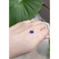 1.56 Ct. Blue Sapphire from Ceylon (Sri Lanka) Life Style