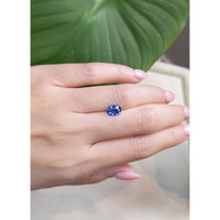 1.39 Ct. Blue Sapphire from Ceylon (Sri Lanka) Life Style