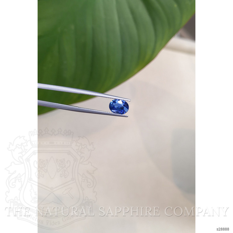 1.39 Ct. Blue Sapphire from Ceylon (Sri Lanka)