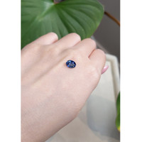 1.48 Ct. Blue Sapphire from Ceylon (Sri Lanka) Life Style