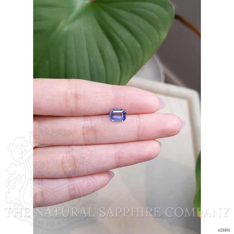 1.71 Ct. Blue Sapphire from Ceylon (Sri Lanka)