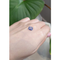 1.71 Ct. Blue Sapphire from Ceylon (Sri Lanka) Life Style