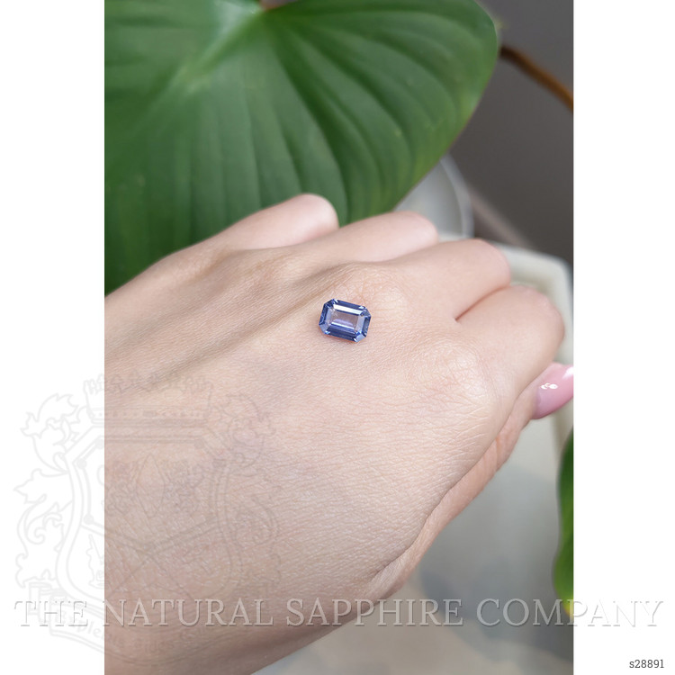 1.71 Ct. Blue Sapphire from Ceylon (Sri Lanka)