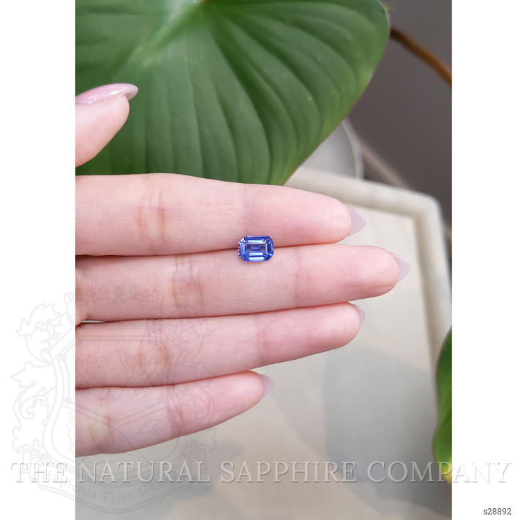 1.62 Ct. Blue Sapphire from Ceylon (Sri Lanka)