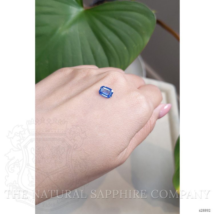 1.62 Ct. Blue Sapphire from Ceylon (Sri Lanka)