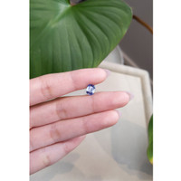 1.71 Ct. Purplish Blue Sapphire from Ceylon (Sri Lanka) Life Style