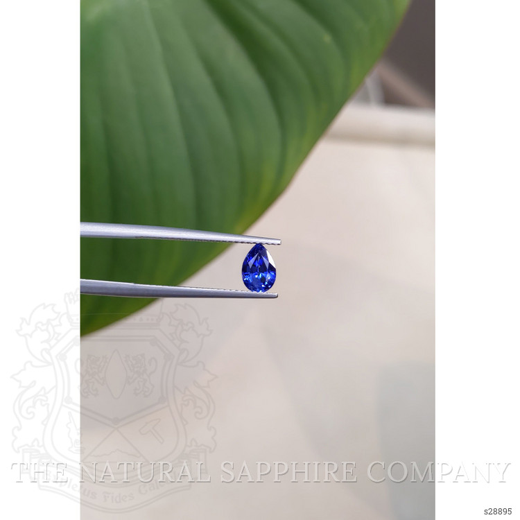 0.96 Ct. Blue Sapphire from Ceylon (Sri Lanka)