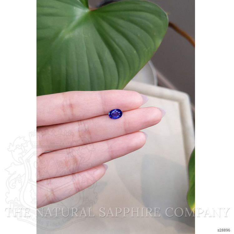 1.45 Ct. Blue Sapphire from Ceylon (Sri Lanka)