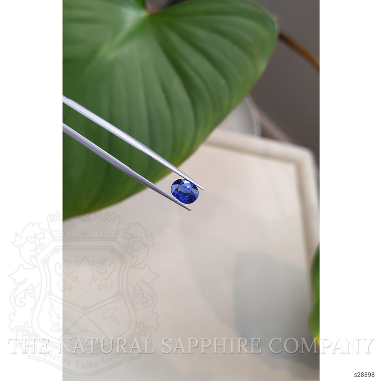 1.58 Ct. Blue Sapphire from Ceylon (Sri Lanka)
