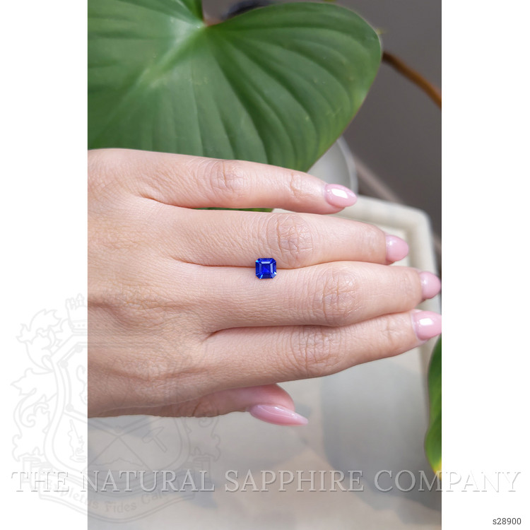 0.75 Ct. Blue Sapphire from Ceylon (Sri Lanka)