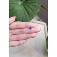 1.33 Ct. Blue Sapphire from Ceylon (Sri Lanka) Life Style