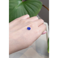 1.33 Ct. Blue Sapphire from Ceylon (Sri Lanka) Life Style