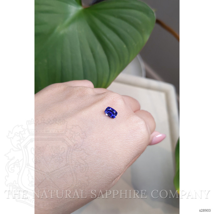 1.07 Ct. Blue Sapphire from Ceylon (Sri Lanka)