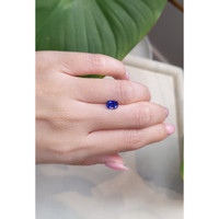 1.07 Ct. Blue Sapphire from Ceylon (Sri Lanka) Life Style