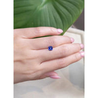0.88 Ct. Blue Sapphire from Ceylon (Sri Lanka) Life Style