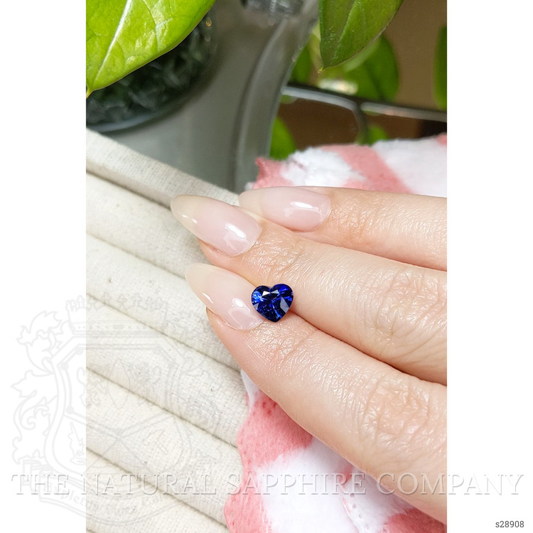 1.90 Ct. Blue Sapphire from Ceylon (Sri Lanka)