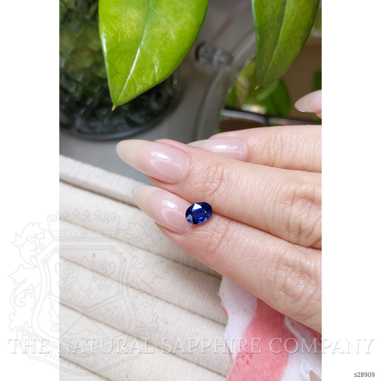 1.13 Ct. Blue Sapphire from Ceylon (Sri Lanka)