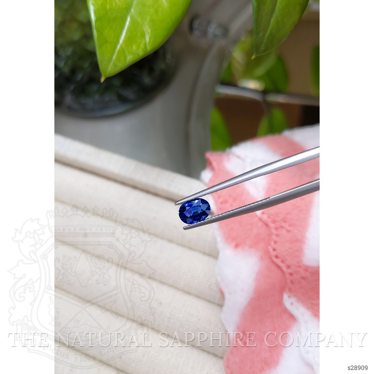 1.13 Ct. Blue Sapphire from Ceylon (Sri Lanka)