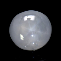 1.77 Ct. White Star Sapphire from Ceylon (Sri Lanka) Video