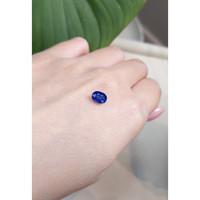 1.39 Ct. Blue Sapphire from Ceylon (Sri Lanka) Life Style