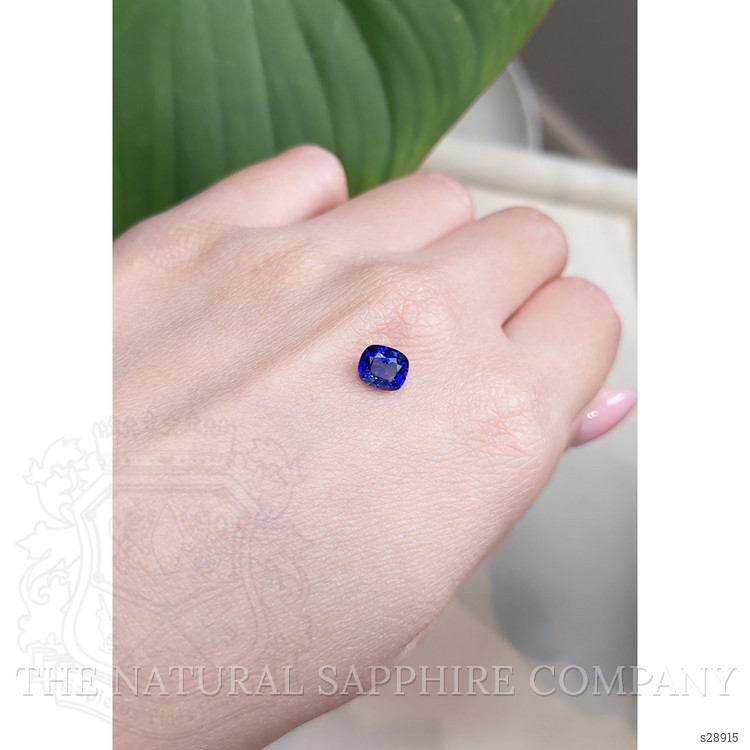 1.08 Ct. Blue Sapphire from Ceylon (Sri Lanka)