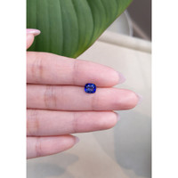 1.08 Ct. Blue Sapphire from Ceylon (Sri Lanka) Life Style