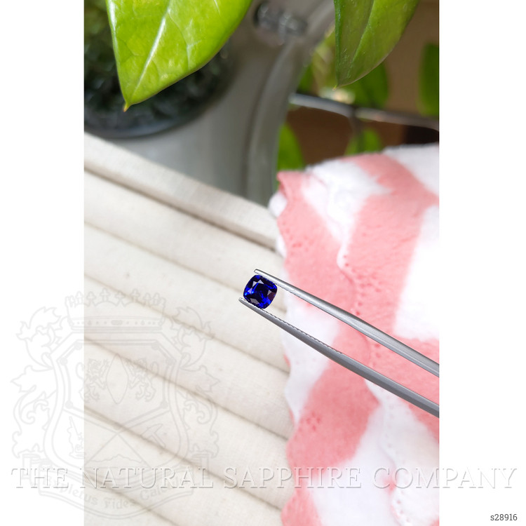 0.97 Ct. Blue Sapphire from Ceylon (Sri Lanka)