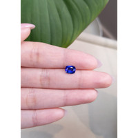 1.19 Ct. Blue Sapphire from Ceylon (Sri Lanka) Life Style