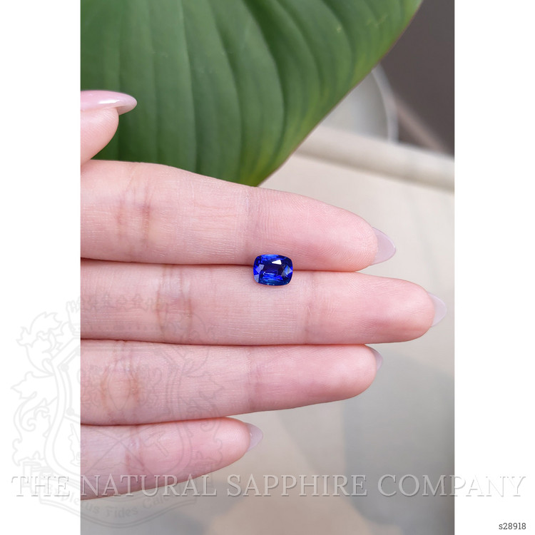 1.19 Ct. Blue Sapphire from Ceylon (Sri Lanka)