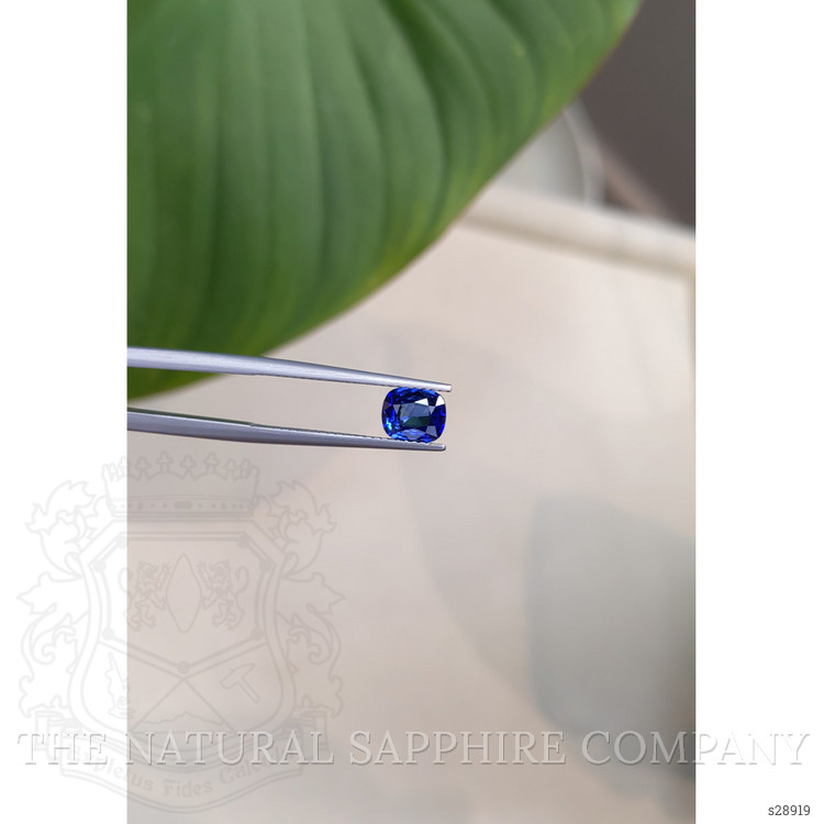 1.13 Ct. Blue Sapphire from Ceylon (Sri Lanka)