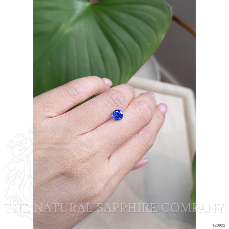 1.38 Ct. Blue Sapphire from Ceylon (Sri Lanka)