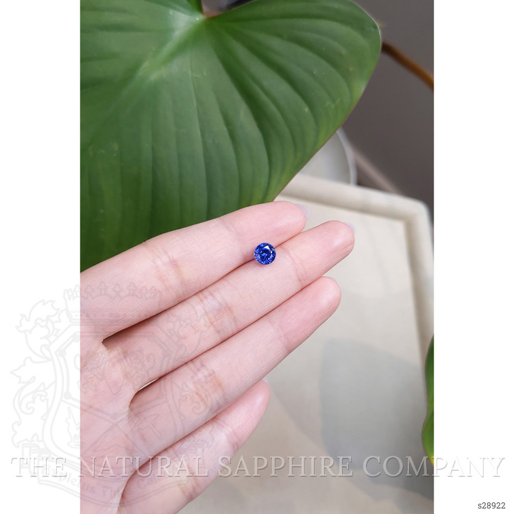 1.38 Ct. Blue Sapphire from Ceylon (Sri Lanka)