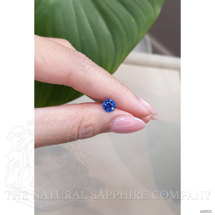 1.08 Ct. Blue Sapphire from Ceylon (Sri Lanka)