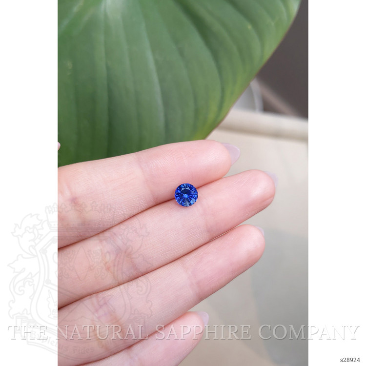 1.14 Ct. Blue Sapphire from Ceylon (Sri Lanka)