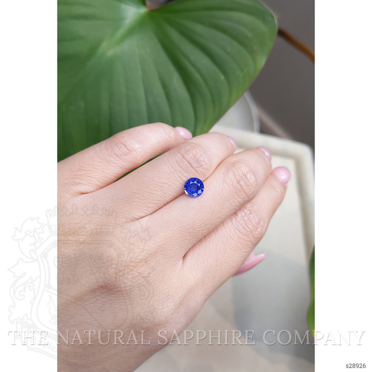1.21 Ct. Blue Sapphire from Ceylon (Sri Lanka)