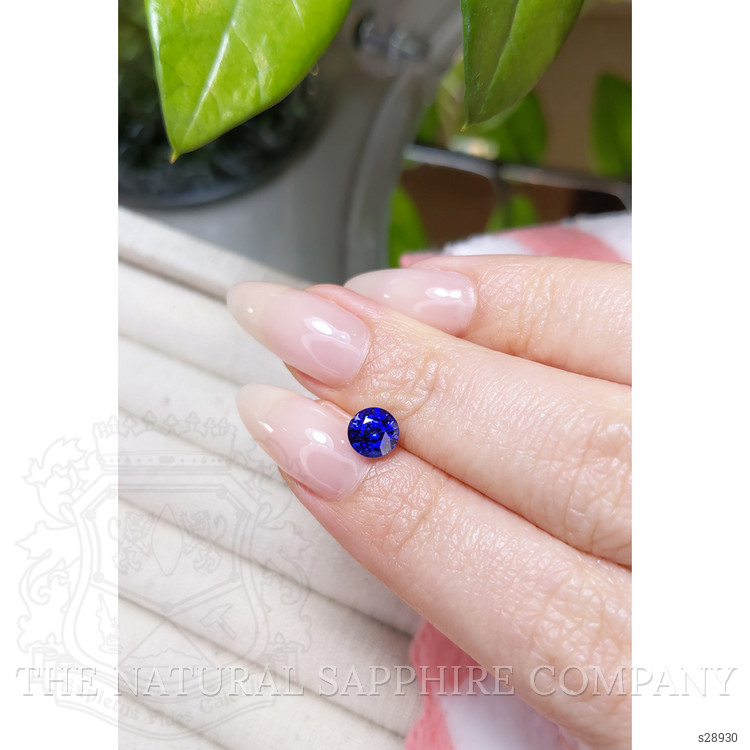 1.15 Ct. Blue Sapphire from Ceylon (Sri Lanka)