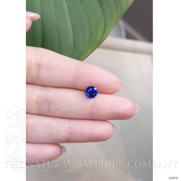 1.33 Ct. Blue Sapphire from Ceylon (Sri Lanka)