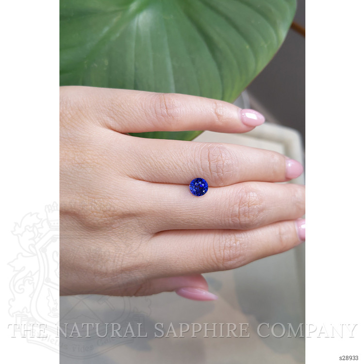 1.33 Ct. Blue Sapphire from Ceylon (Sri Lanka)