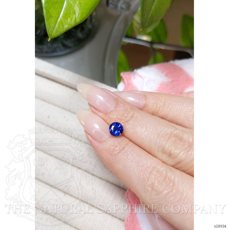 1.19 Ct. Blue Sapphire from Ceylon (Sri Lanka)