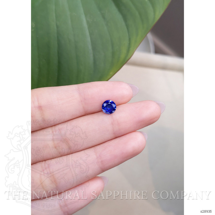 1.17 Ct. Blue Sapphire from Ceylon (Sri Lanka)