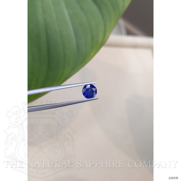 1.17 Ct. Blue Sapphire from Ceylon (Sri Lanka)