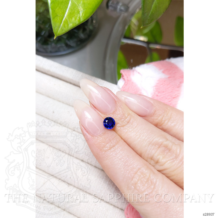 1.12 Ct. Blue Sapphire from Ceylon (Sri Lanka)