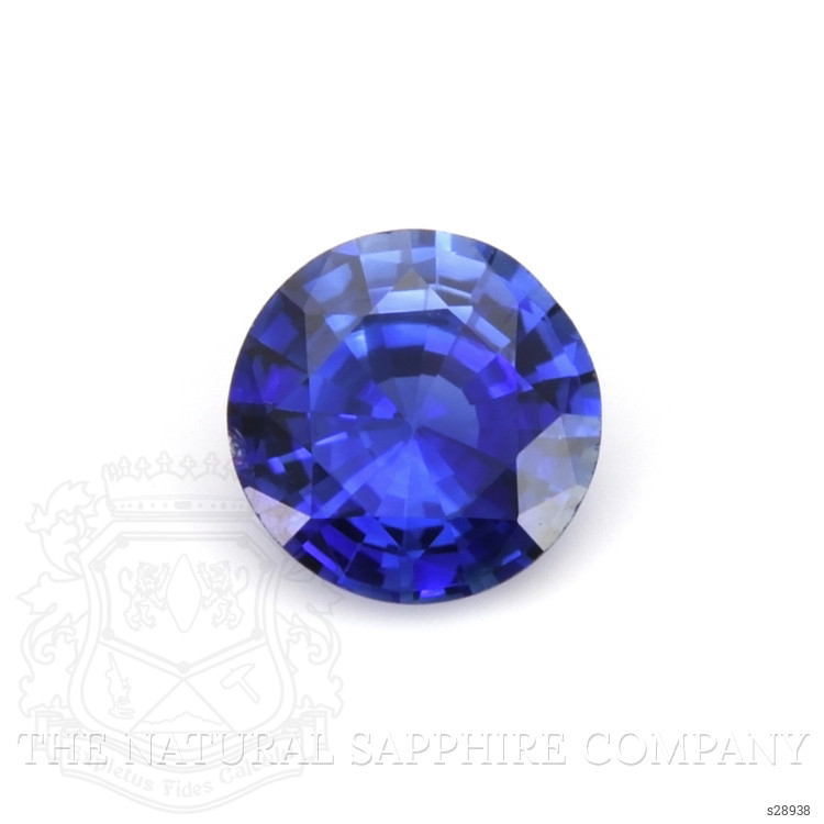 0.88 Ct. Blue Sapphire from Ceylon (Sri Lanka)