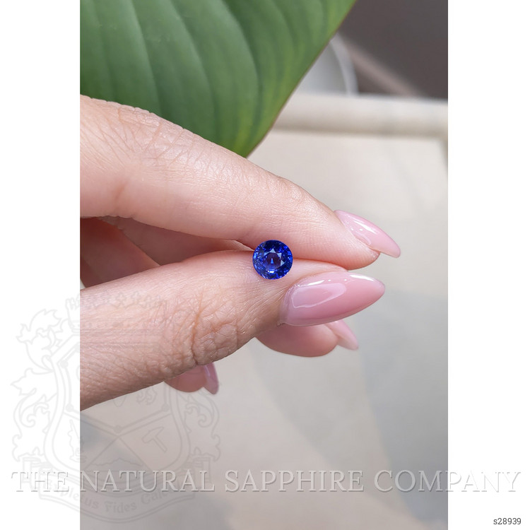 1.43 Ct. Blue Sapphire from Ceylon (Sri Lanka)