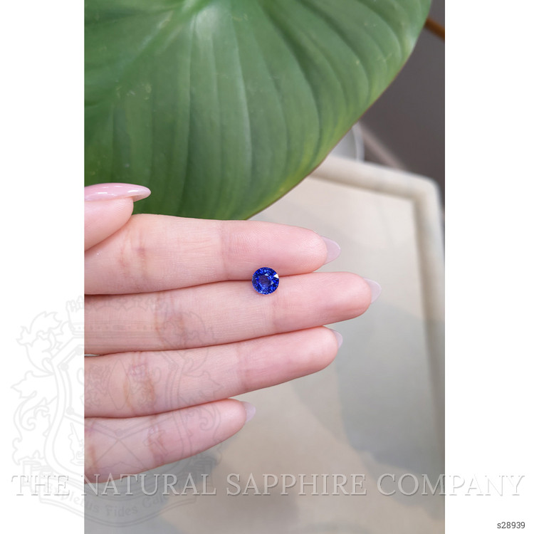 1.43 Ct. Blue Sapphire from Ceylon (Sri Lanka)