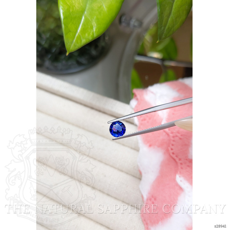 1.26 Ct. Blue Sapphire from Ceylon (Sri Lanka)